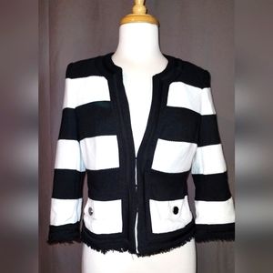 White House Black Market Striped Jacket